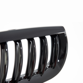  Sport Einzelsteg Kühlergrill Schwarz glanz für BMW X3 (E83) ab 2003-2006