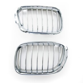 Sport Einzelsteg Kühlergrill Chrom für BMW X5 (E53) Vorfacelift ab 1999-2003