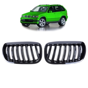 Sport Einzelsteg Kühlergrill Schwarz glanz für...