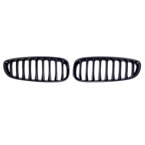 Kühlergrill Grill SET Schwarz matt Einzelsteg für BMW Z4 (E89) ab 09-16