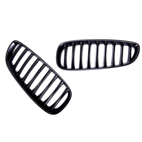 Kühlergrill Grill SET Schwarz matt Einzelsteg für BMW Z4 (E89) ab 09-16