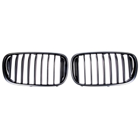 Kühlergrill Einzelsteg Schwarz matt für BMW 7er G11 G12 Vorfacelift ab 15-19