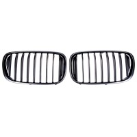 Kühlergrill Einzelsteg Schwarz matt für BMW 7er G1