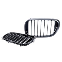 Kühlergrill Einzelsteg Schwarz matt für BMW 7er G1