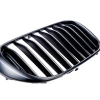 Kühlergrill Einzelsteg Schwarz matt für BMW 7er G1