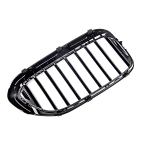 Sport Einzelsteg Kühlergrill Schwarz matt für BMW 5er (G30) Vorfacelift ab 17-20