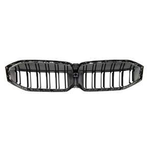 Sport Doppelsteg Kühlergrill Schwarz Carbon für BMW 5er (G30) Facelift ab 20-24