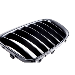 Sport Einzelsteg Kühlergrill Schwarz matt für BMW X1 (E84) ab 2009-2015