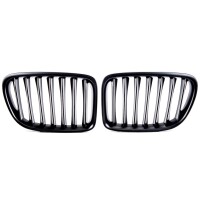 Sport Einzelsteg Kühlergrill Schwarz matt für BMW 