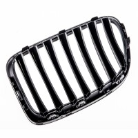 Sport Einzelsteg Kühlergrill Schwarz matt für BMW 