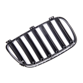Kühlergrill Grill SET Schwarz glanz Einzelsteg für BMW X3 E83 Facelift ab 06-10