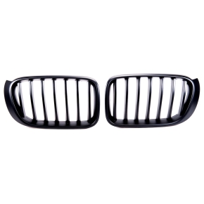 Kühlergrill Grill SET Schwarz matt für BMW X3 (F25) X4 (F26) Facelift ab 14-18