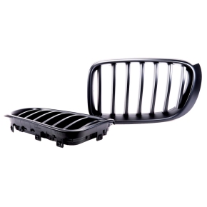 Kühlergrill Grill SET Schwarz matt für BMW X3 (F25) X4 (F26) Facelift ab 14-18
