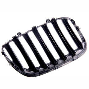 Kühlergrill Grill SET Schwarz glanz Einzelsteg für BMW X5 E53 Facelift ab 03-07