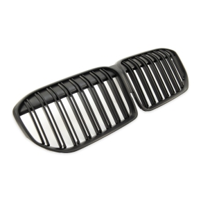  Doppelsteg Kühlergrill SET Schwarz matt für BMW 7er G11 G12 Facelift ab 19-22