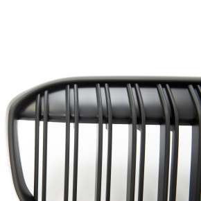  Doppelsteg Kühlergrill SET Schwarz matt für BMW 7er G11 G12 Facelift ab 19-22