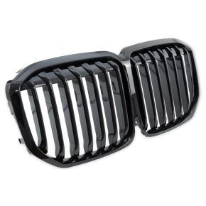 Kühlergrill SET Einzelsteg Schwarz glanz für BMW X7 G07 Vorfacelift ab 2019-2022