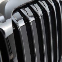 Kühlergrill SET Einzelsteg Schwarz glanz für BMW X