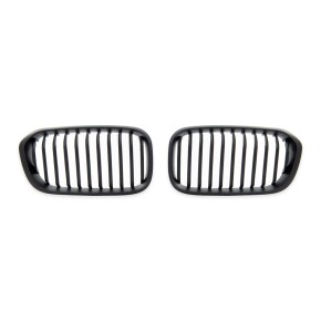 Sport Einzelsteg Kühlergrill Schwarz matt für BMW 1er (F20 F21) ab 2015-2019