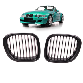 Sport Einzelsteg Kühlergrill Schwarz matt für...