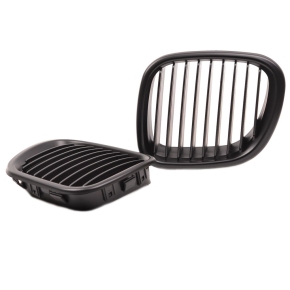 Sport Einzelsteg Kühlergrill Schwarz matt für BMW Z3 (E36) ab 1996-2002