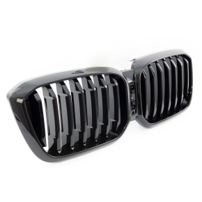 Kühlergrill SET Einzelsteg Schwarz glanz für BMW X3 G01 X4 G02 LCI ab 2011-2018