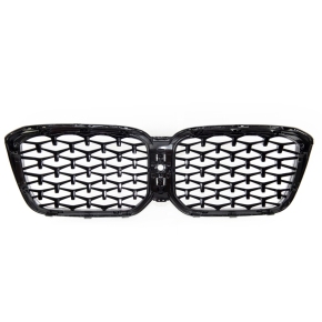 Diamant Kühlergrill SET Schwarz glanz für BMW X3 G01 X4 G02 LCI ab 2021-2025
