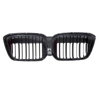 Doppelsteg Kühlergrill SET Schwarz glanz für BMW I