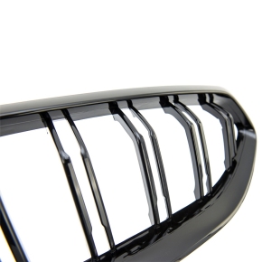 Set Sport Doppelsteg Kühlergrill Schwarz glanz Grill für BMW Z4 (G29) ab 2018