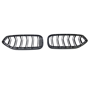 Set Sport Doppelsteg Kühlergrill Schwarz glanz Grill für BMW Z4 (G29) ab 2018
