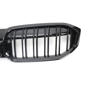 Sport Doppelsteg Kühlergrill Schwarz glanz für BMW 3er (G20 G21) ab 2022
