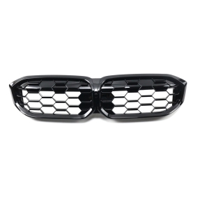 Diamant Kühlergrill SET Schwarz glanz für BMW 3er G20 G21 Facelift ab 2022-2025