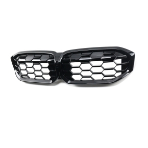 Diamant Kühlergrill SET Schwarz glanz für BMW 3er G20 G21 Facelift ab 2022-2025