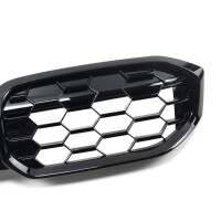 Diamant Kühlergrill SET Schwarz glanz für BMW 3er 