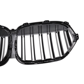 Doppelsteg Kühlergrill SET Carbon Schwarz für BMW X1 (F48) Facelift ab 2019-2022