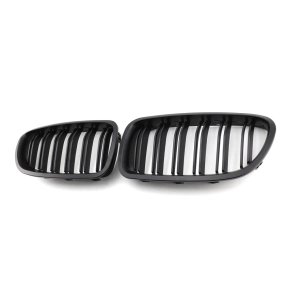 Sport Doppelsteg Kühlergrill Schwarz matt für...