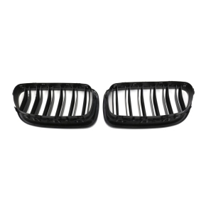 Sport Doppelsteg Kühlergrill Schwarz matt für BMW 5er (E39) ab 1995-2004