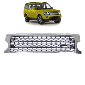 Kühlergrill SET Chrom Schwarz glanz für Land Rover Discovery III (L319) ab 04-09