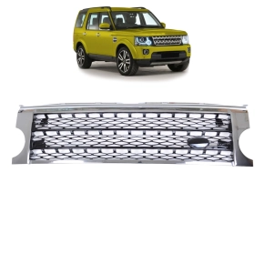 Kühlergrill SET Chrom Schwarz glanz für Land...