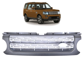 Kühlergrill Silbergrau für Land Rover Discovery...