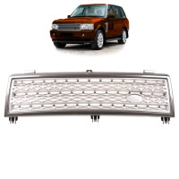 Sport Kühlergrill Silber Chrom f&uu gallery