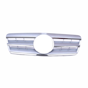 Kühlergrill Kühlergitter Chrom Silber für Mercedes CLK (C208 A208)ab 1997-2003