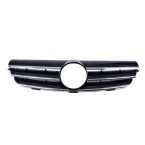 Kühlergrill Kühlergitter Chrom Schwarz glanz für Mercedes CLK C209 A209 ab 02-10