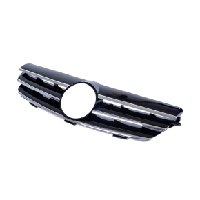 Kühlergrill Kühlergitter Chrom Schwarz glanz für Mercedes CLK C209 A209 ab 02-10