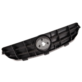 Sport Kühlergrill Schwarz glanz für Mercedes Benz CLK (C209 A209) ab 2002-2010