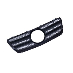 Sport Kühlergrill Chrom Schwarz für Mercedes Benz E-Klasse (W210) ab 1997-2002