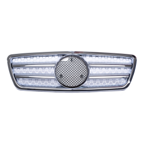 Sport Kühlergrill Chrom für Mercedes Benz E-Klasse (W210) Facelift ab 1997-2002