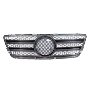 Sport Kühlergrill Chrom für Mercedes Benz E-Klasse (W210) Facelift ab 1997-2002