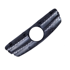Sport Kühlergrill Schwarz Chrom für Mercedes Benz E-Klasse (W211) ab 2002-2006