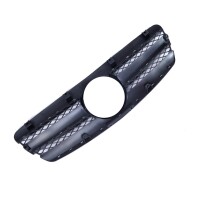 Sport Kühlergrill Schwarz Chrom für Mercedes Benz 